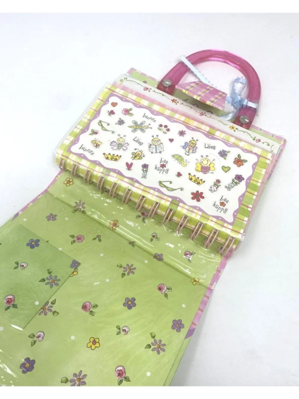Artistic Studios Dena Designs Mini Tote Scrapbook Stickers Scrapbook Paper